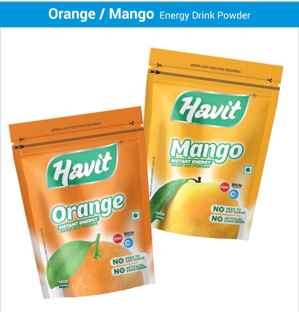 Havit INSTANT ENERGY DRINK MIX Powder - Orange & Mango 