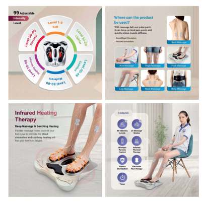 Foot Massager Therapy Machine 0